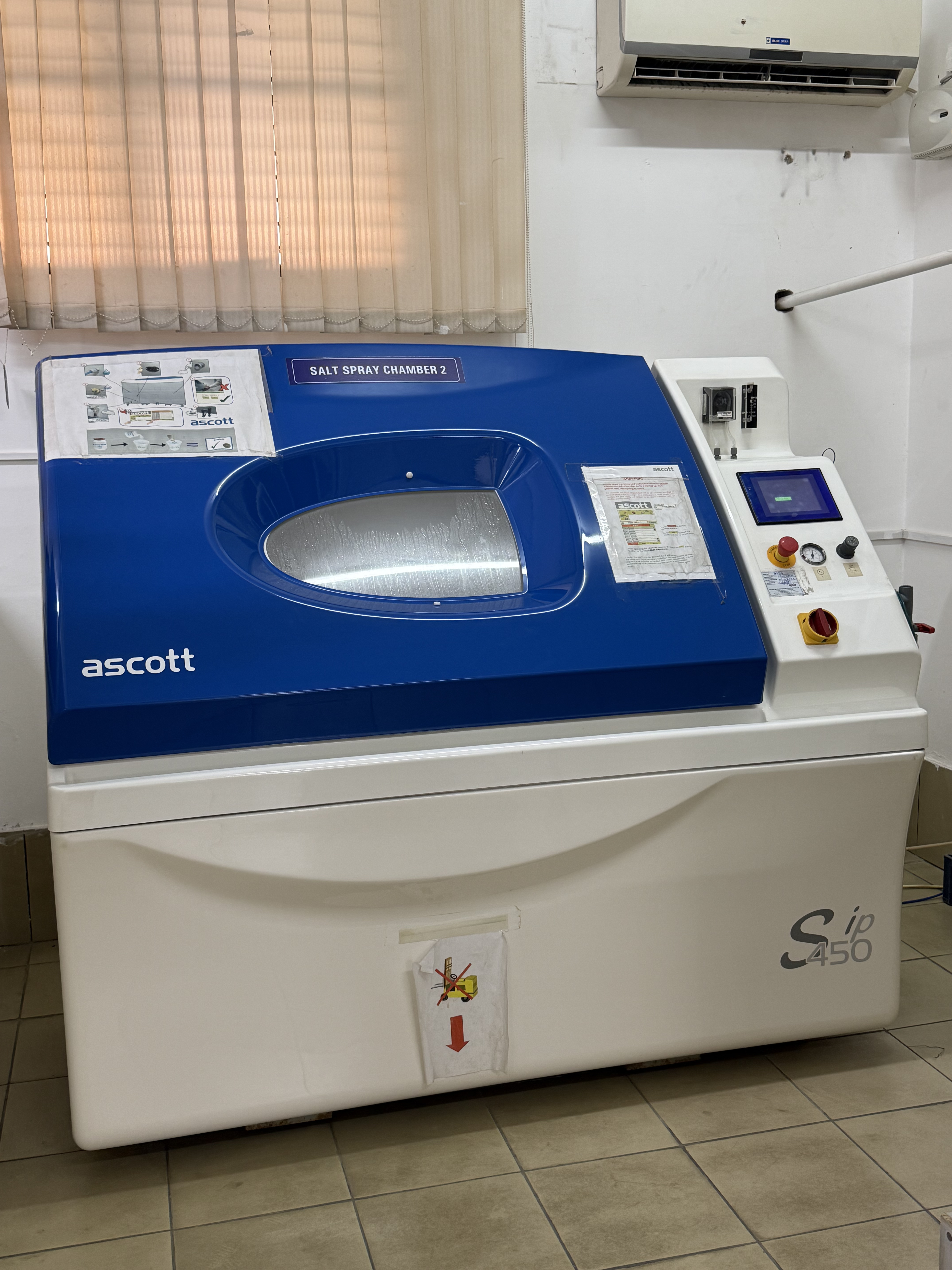 ASCOTT Salt spray tester